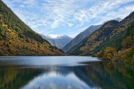 jiuzhaigou valley national park sichuan photo