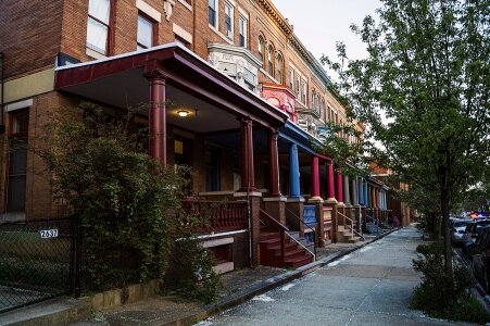 Rowhouses Homes in Baltimore Maryland photo