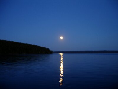 Moon over the islands