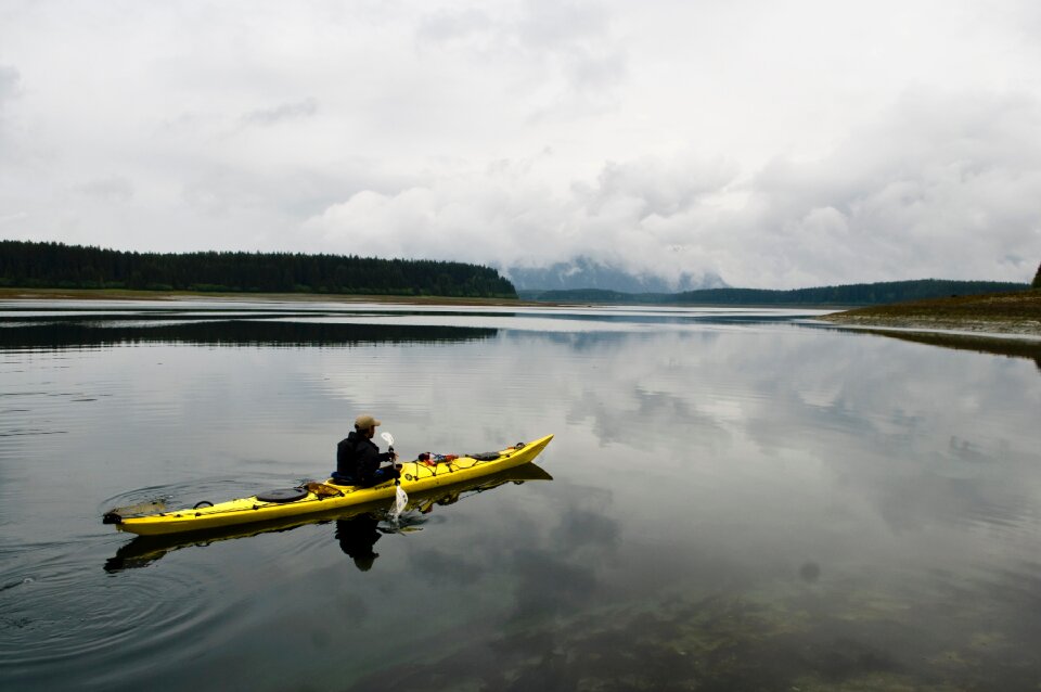 Kayaking in the Beardslee Islands of Glacier Bay