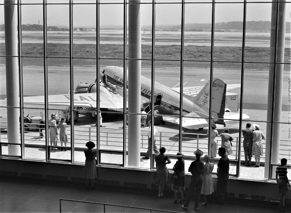 The waiting room. Municipal airport
