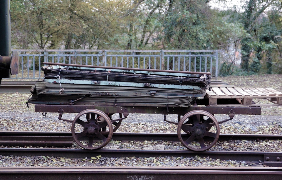 Railway station railway old