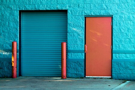 Door and shutter