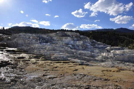 Thermal Features at Yellowstone National Park photo