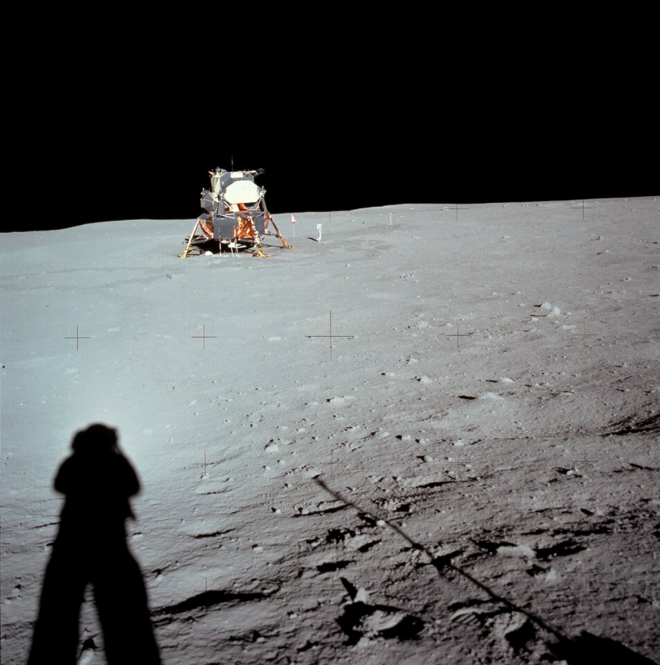 Lunar Module at Tranquility Base