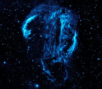 Galaxy Cygnus Loop Nebula photo