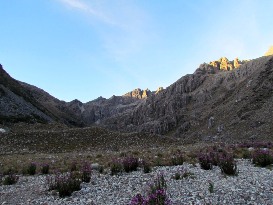 La Verde Lagoon, Sierra Nevada, Venezuela photo