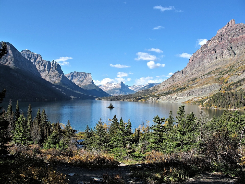 Nature lake outdoors