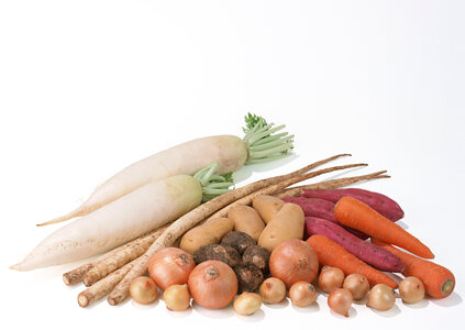 Fresh organic vegetables photo