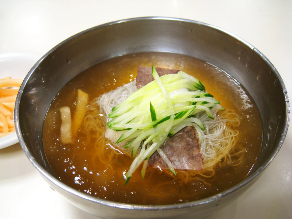 Korean Gruel and Cold Noodle