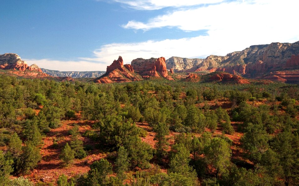 Brins Mesa and Cibola Pass in Sedona