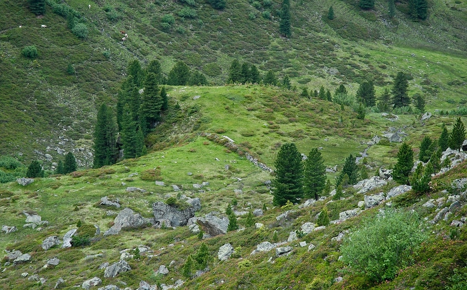 Hills mountains ravine