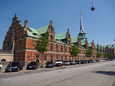 Former stock exchange building - Copenhagen, Denmark photo