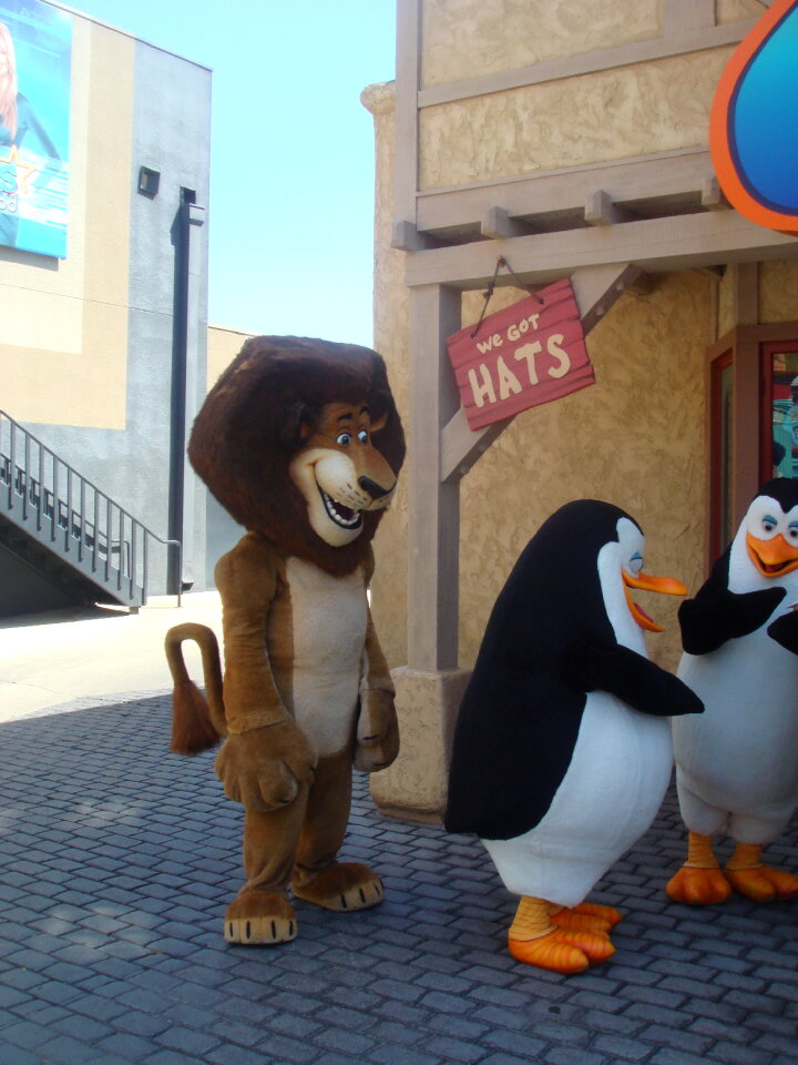 The Universal Studios in Hollywood