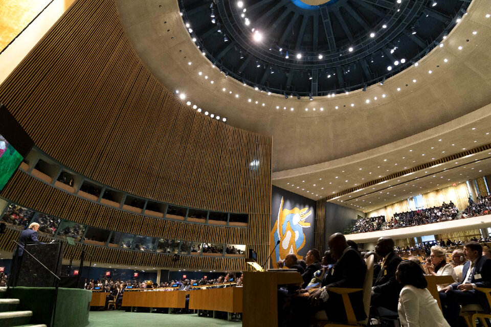 The United Nations Headquarters in New York City