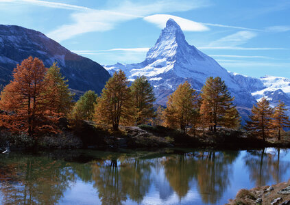 The Matterhorn in Switzerland photo