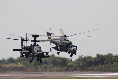 An AH-64E Apache Guardian