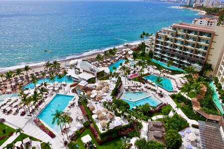 Pools in Mexico photo