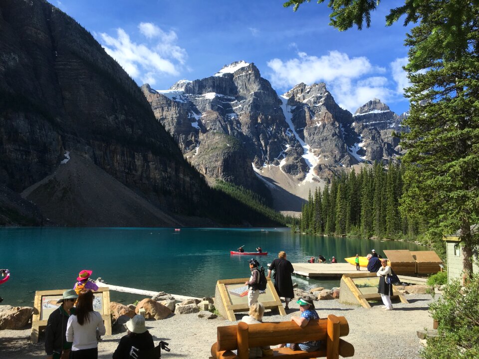 Moraine Lake Banff Park Canada