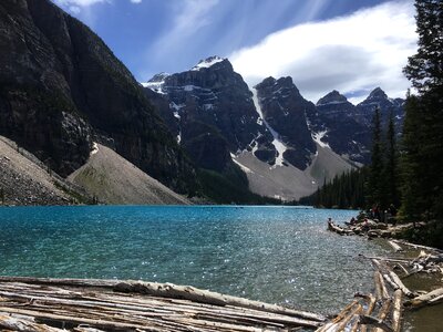 Moraine Lake Banff Park Canada photo