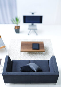 sofa in a modern living room photo
