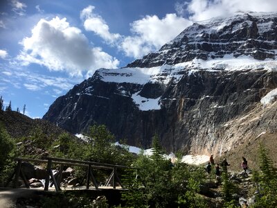 Mount Edith Cavell Jasper National Park photo