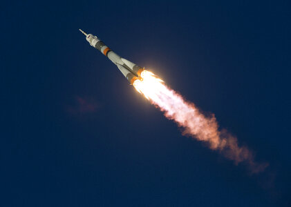 Soyuz Launch to the International Space Station photo