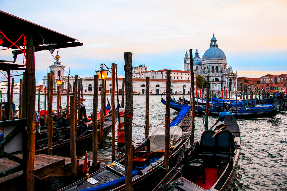 Canal Grande with Basilica Santa Maria della Salute