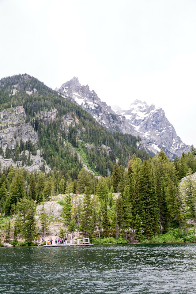 Views of the Jenny and Jackson Lakes in the Grand Teton Park