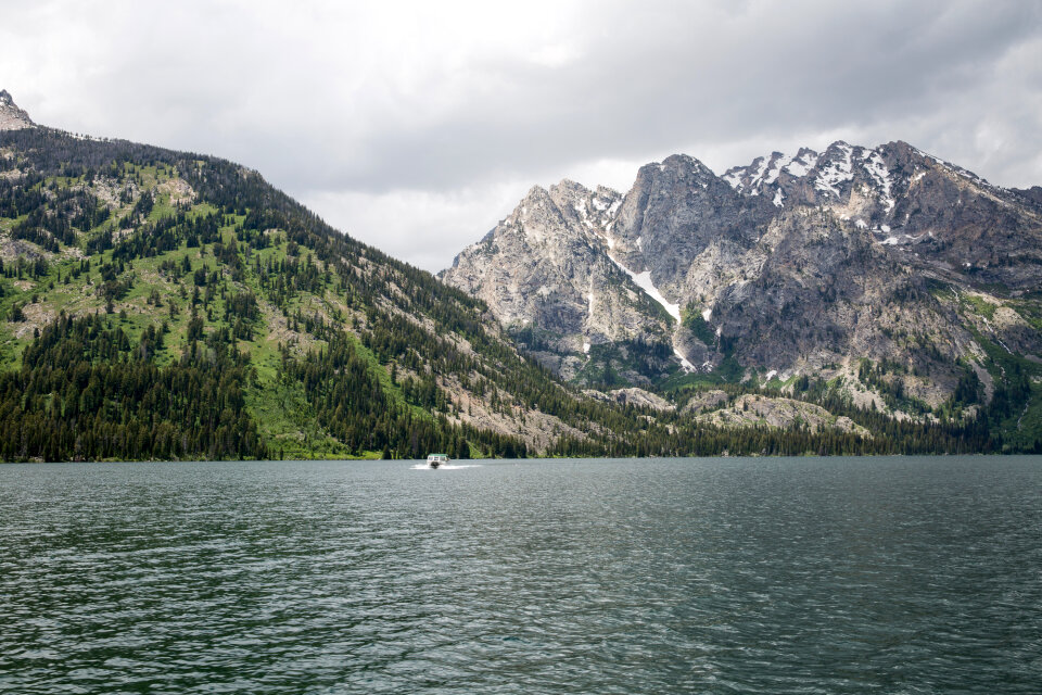 Views of the Jenny and Jackson Lakes in the Grand Teton Park