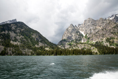 Views of the Jenny and Jackson Lakes in the Grand Teton Park