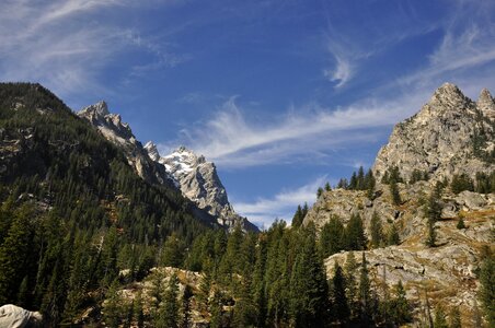 Dramatic Sky over Beautiful Cascade Canyon - Grand Tetons