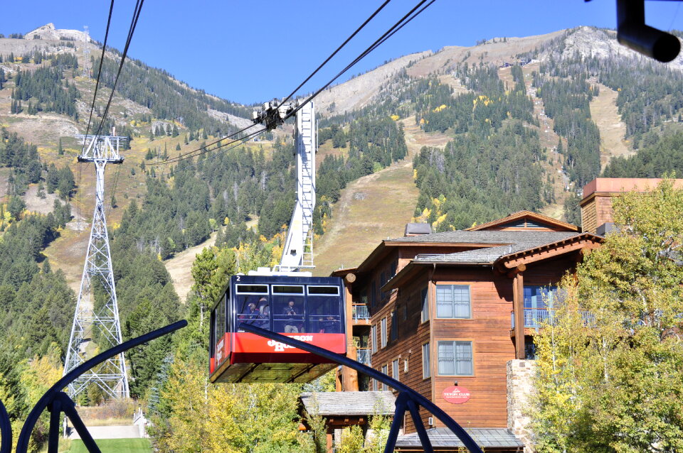 Jackson Hole Tram in Grand Teton National Park