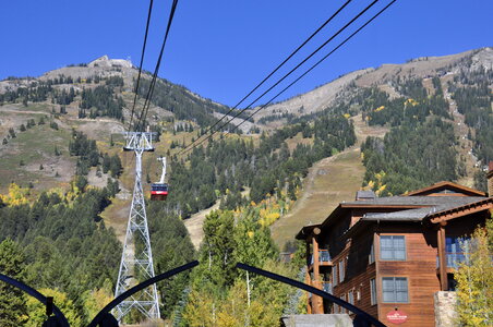 Jackson Hole Tram in Grand Teton National Park