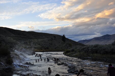 Yellowstone National Park in the state of Wyoming