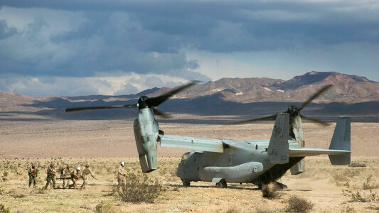 MV-22 Osprey during Integrated Training photo