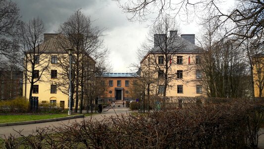 building, autumn
