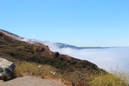 Seascape in Big Sur in California