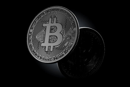Bitcoin cryptocurrency photo