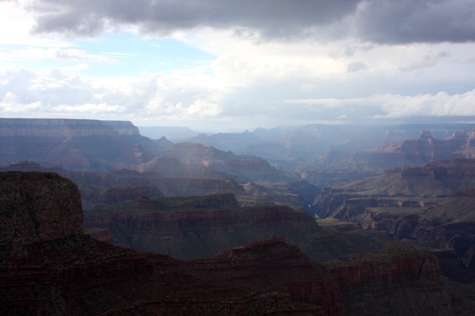 the south rim of Grand Canyon National Park