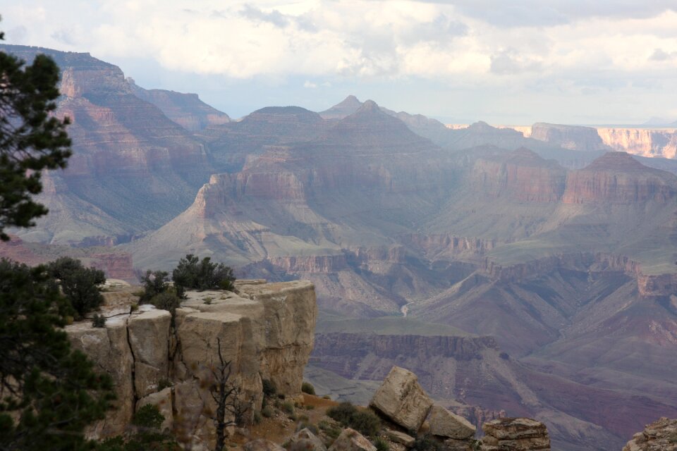 the south rim of Grand Canyon National Park