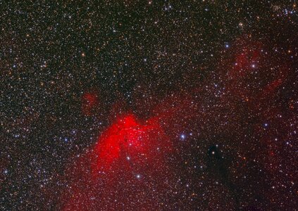 NGC7380 is an open cluster photo