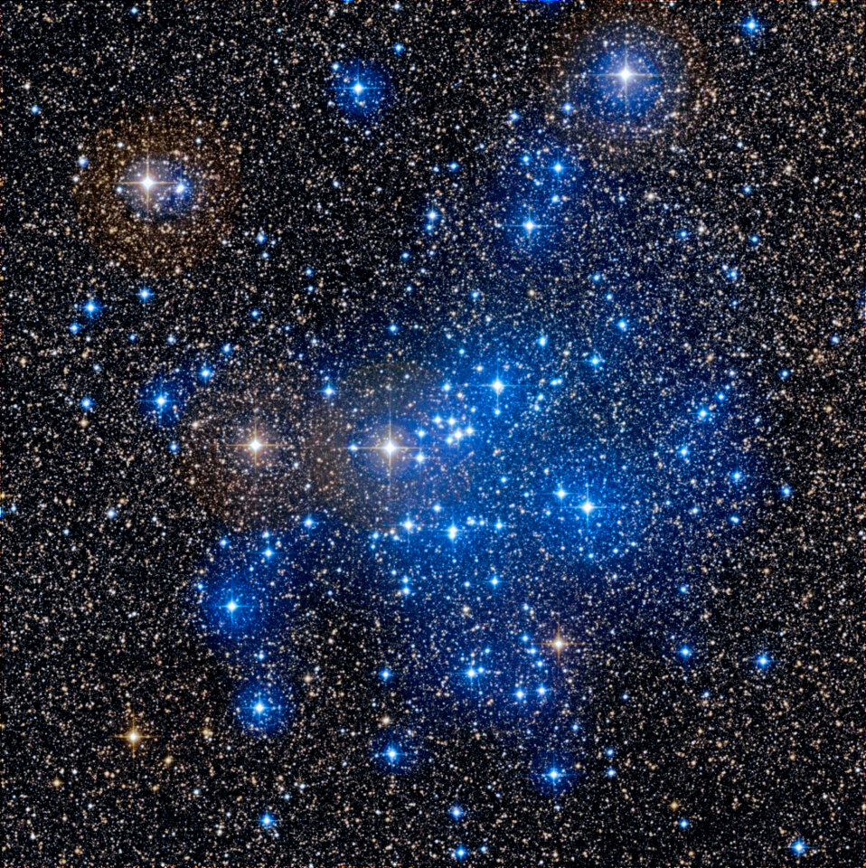 The cluster of stars