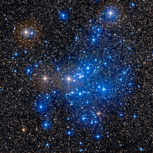 The cluster of stars photo