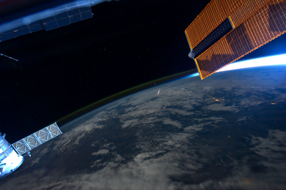 Meteors From the Space Station