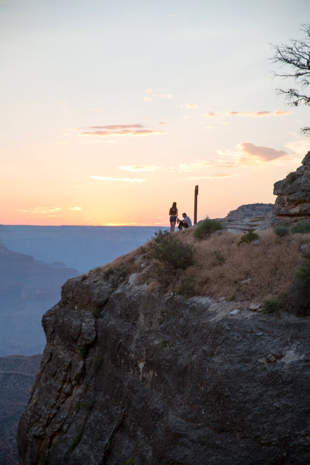 Grand Canyon National Park view in the morning light