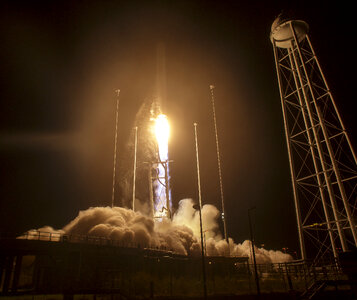 Liftoff of Antares Rocket