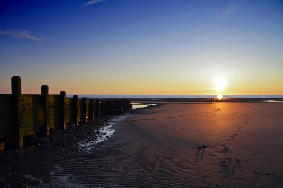 Cleveleys Beach Sunset
