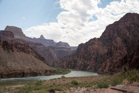 The Colorado River in the Grand Canyon, Arizona