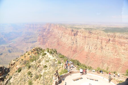 Mather Point in Grand Canyon photo